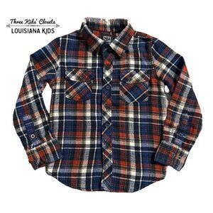 Micros Sz S (4) Flannel Plaid Button Down Shirt